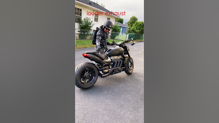 Custom triumph rocket 3r