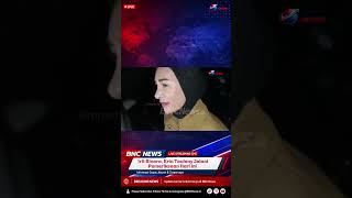 Setelah Pemeriksaan, Erin Terlihat Keluar Dari Pintu Samping Polres