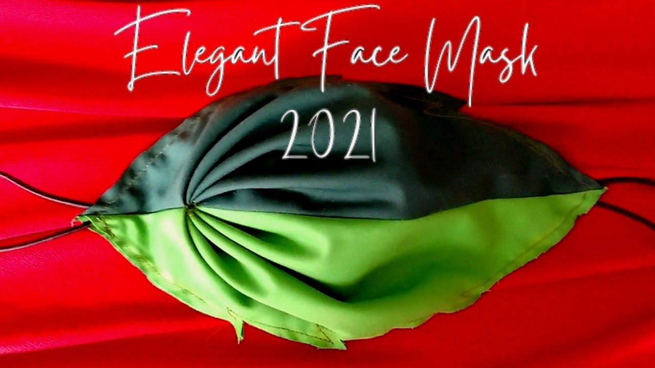 3 Minute  elegant mask 🌹New Design Mask 2021 | M&aacute;scara ex&oacute;tica #shorts