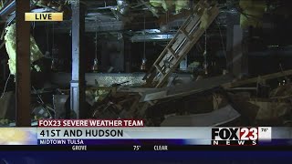 VIDEO: Tornado damage in Tulsa after Sunday storms
