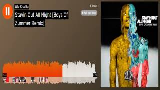Stayin Out All Night - Wiz Khalifa (Boyz Of Zummer Remix)