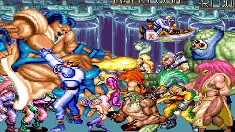 Captain Commando Captain Playthrough gameplay Hardest No Death