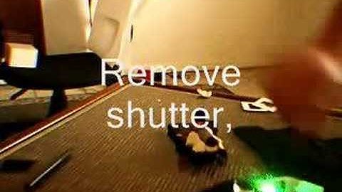 Clean laser light with homebrew spatial filter