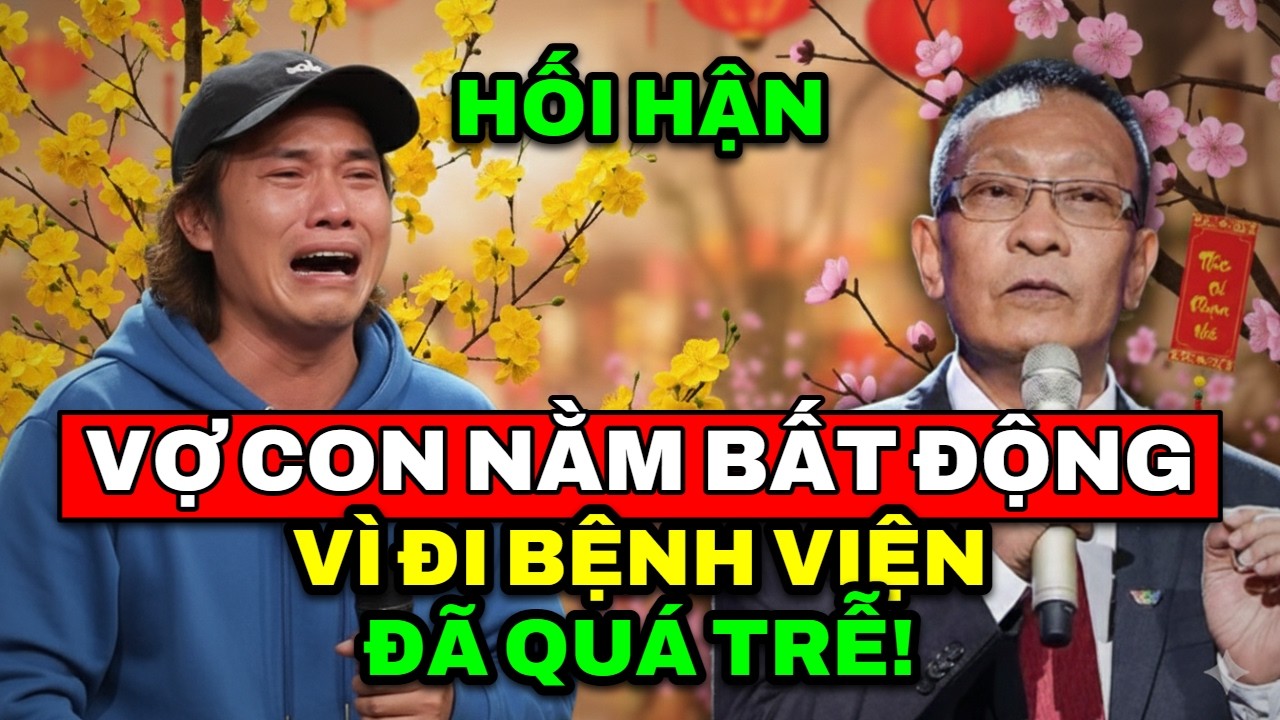 TÂM SỰ CÙNG VĂN SÂM - Đau đớn nhìn vợ con nằm bất động trong phòng cấp cứu vì đi bệnh viện quá trễ