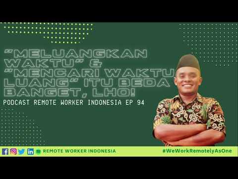 #RwidTalk 094 - Meluangkan waktu atau mencari waktu luang? Beda banget lho itu!