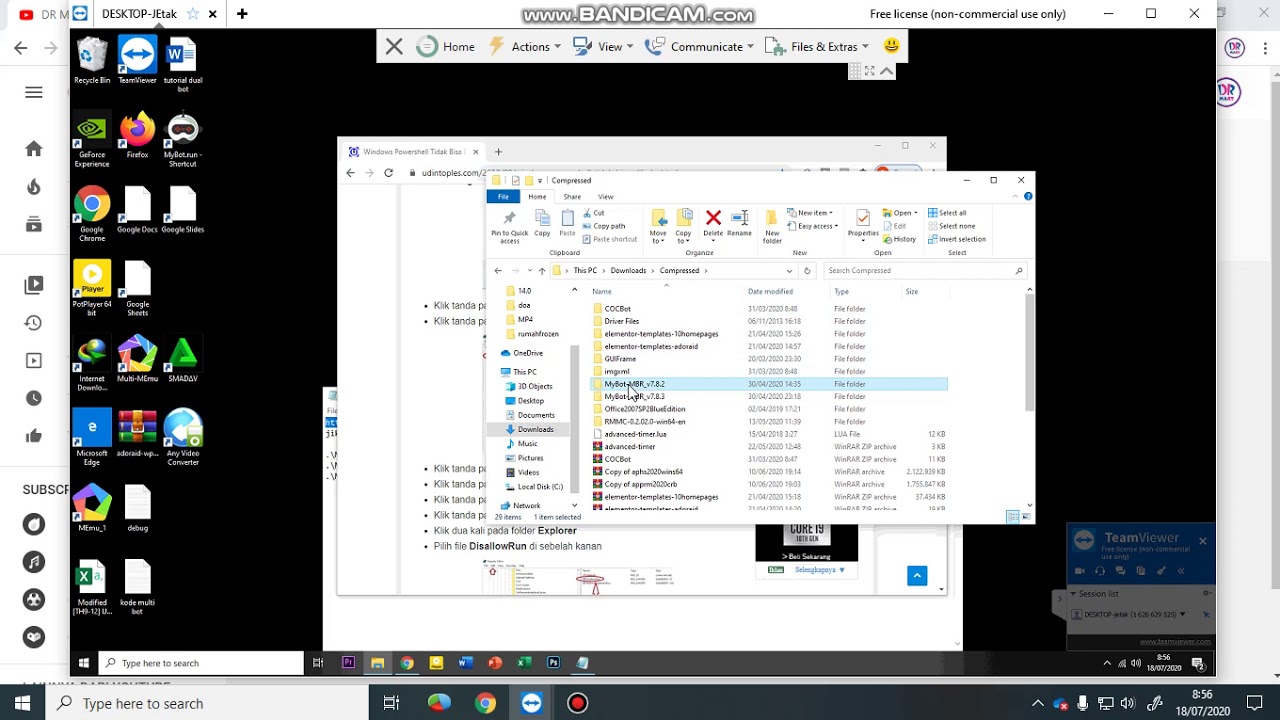 TUTORIAL MENGATASI MULTI BOT - YouTube