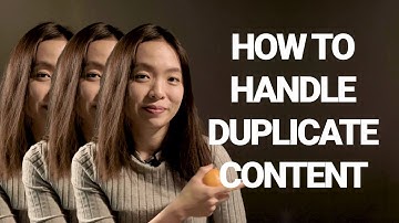 How to avoid content duplication?