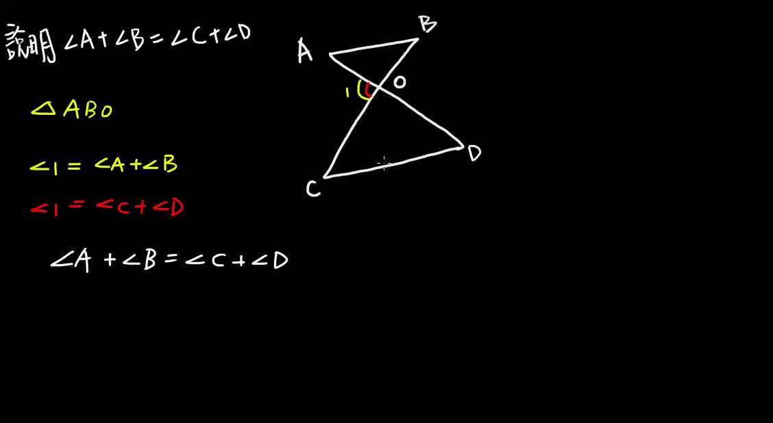 三角形內角定理與外角定理應用 三角形與多邊形的角度 均一教育平台