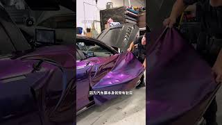 汽车贴膜是怎么固定的？#科普 #解压 #汽车贴膜 #涨知识