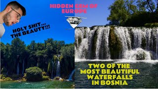 I was at two of the most BEAUTIFUL WATERFALLS IN BOSNIA!!! Koćuša Waterfall and Kravica Waterfall