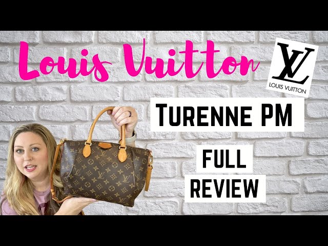 WATCH BEFORE BUYING!! //LOUIS VUITTON TURENNE PM / Luxury Purse Review/ Do  I like it? /Measurements 