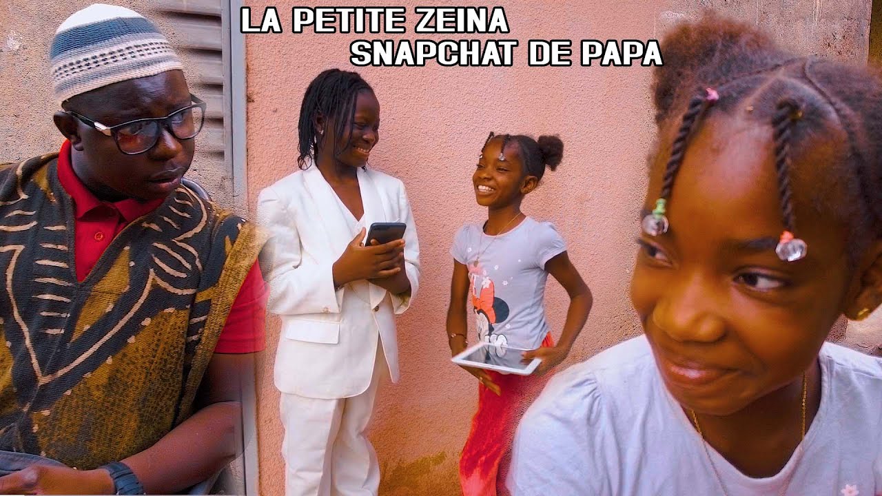 LA PETITE ZEINA - LE SNAPCHAT DE MON PAPA _ FILM COURT METRAGE_Réalisé par Américain Prod