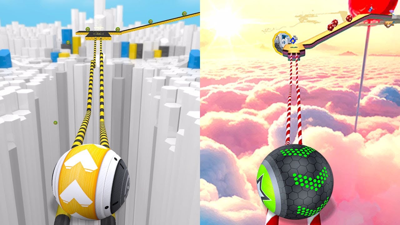 Going Balls VS GyroSphere Trials, Rollance Adventure Ball, Rolling Ball Sky Escape, Action Balls