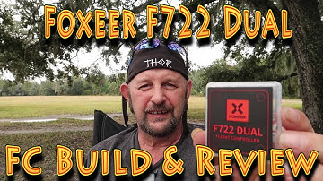 Foxeer F722 Dual Gyro Flight Controller Build & review!!! (12.18.2018)