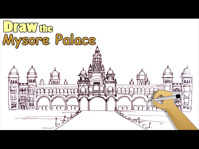 Illustration-Mysore Palace :: Behance