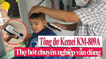 Tông đơ Kemei KM 809A - Thợ cắt tóc chuyên nghiệp cũng dùng
