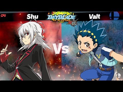 大乱闘スマッシュブラザーズ SPECIAL &Beyblade バースト バトル VALT VS SHU - SUPER SMASH BROS ULTIMATE ベイブレードバースト