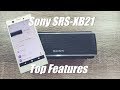 Sony SRS XB21 Bluetooth Speaker Top Features - How to change light effects?