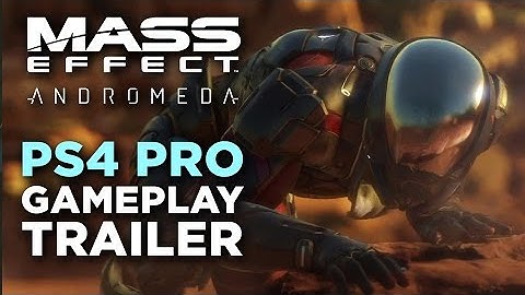 PS4 Pro Gameplay Reveal (No Commentary) - Mass Effect: Andromeda