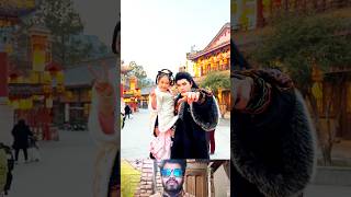 🔥 7FT Hanfu Cosplay Giant Shocks the Street! 😱 | Public Reaction #Shorts #cosplay #hanfu