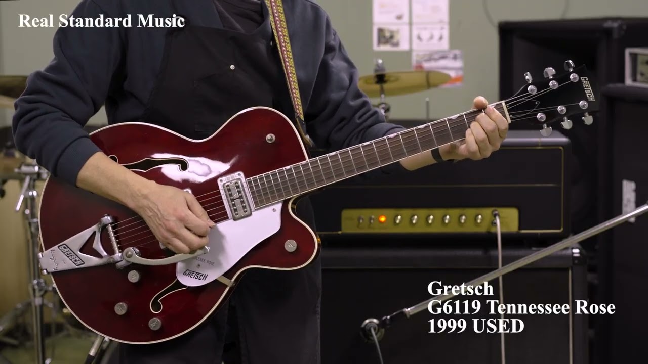 Gretsch G6119 Tennessee Rose 1999 USED - YouTube