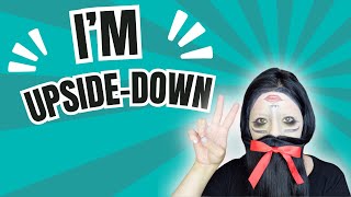 UPSIDE DOWN REVERSE FACE MAKEUP | TUTORIAL (Kind of)