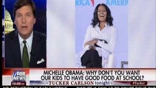 Michelle Obama BS about her school lunch program