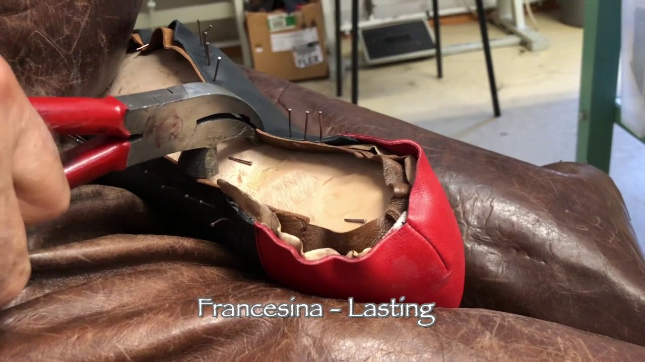 Francesina Part 4 of 4 - Preparing for the sole and heel, pre-lasting, lasting & finishing