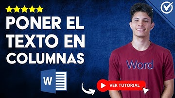 Cómo Poner el TEXTO EN COLUMNAS en Word | 📄 Separar Texto en Columnas 📄