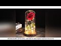 Drop shipping Galaxy Rose Artificial Flowers Beauty and the Beast Rose Wedding Decor Creative Valent