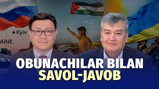 : Geosiyosat muloqoti. Ozingizni qiziqtirgan savollarga javob oling