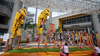 Yi Wei 艺威 Lion Dance at SAFRA Tampines