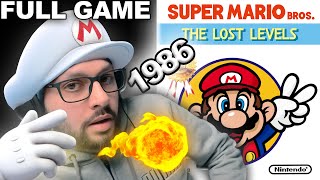 The HARDEST Mario Game Ever! First Time Playing Super Mario Bros. The Lost Levels 1986 [FULL GAME]