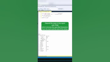 Thumbnail of STRING trimming in  #sql #string #datascience #trim #dataengineering #sqlserver  #data
