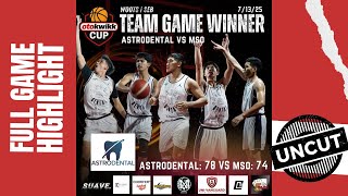 UNEDITED ASTRODENTAL VS MSO KINGS | Otokwikk Cup - Season 1 | July 13, 2025