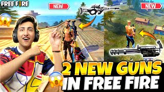 2 New Guns In Free Fire 1200 Bullet Gun And 4 In 1 Gun - Garena Free Fire