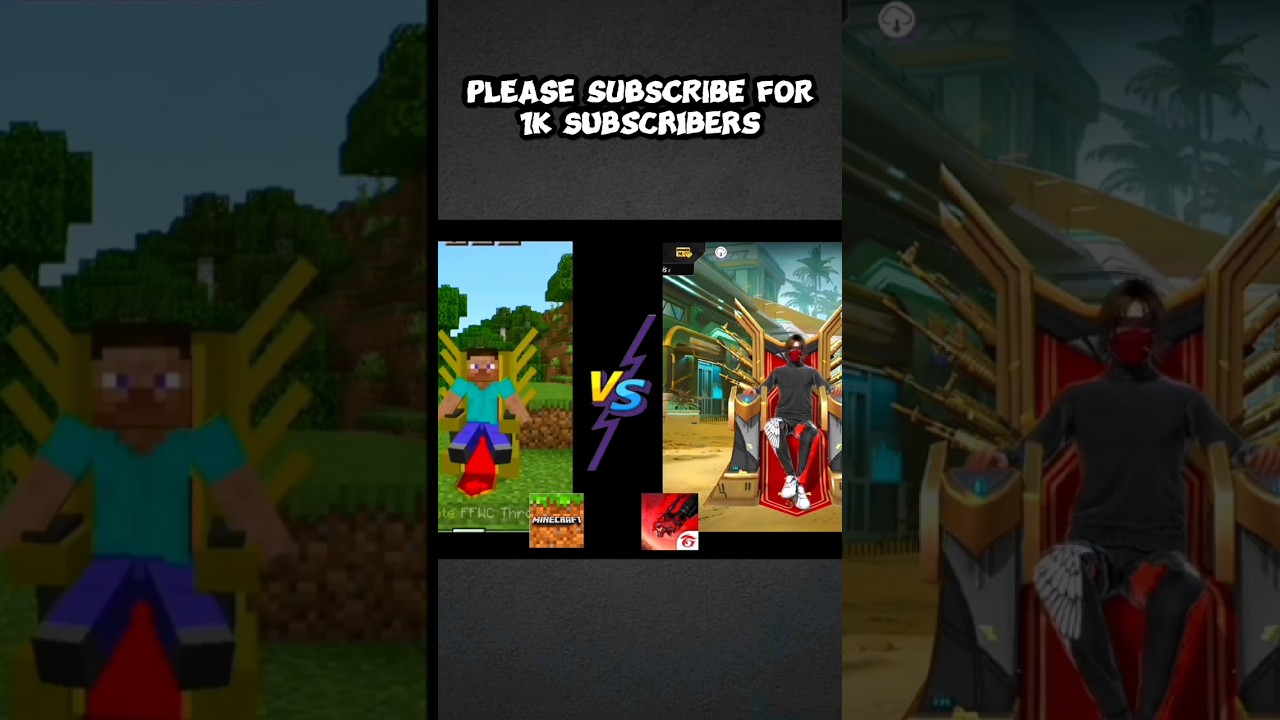 MINECRAFT AND FREE FIRE EMOTES IS SAME 