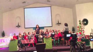 GRC children's Christmas program -Abe plus Brianna's solo