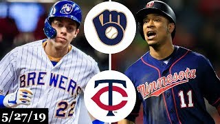 -- brewers vs twins highlights - may 27, 2019 #brewers #twins #mlb use
promo code "truergm" on seatgeek for $20 off your first purchase:
https://sg.app.li...