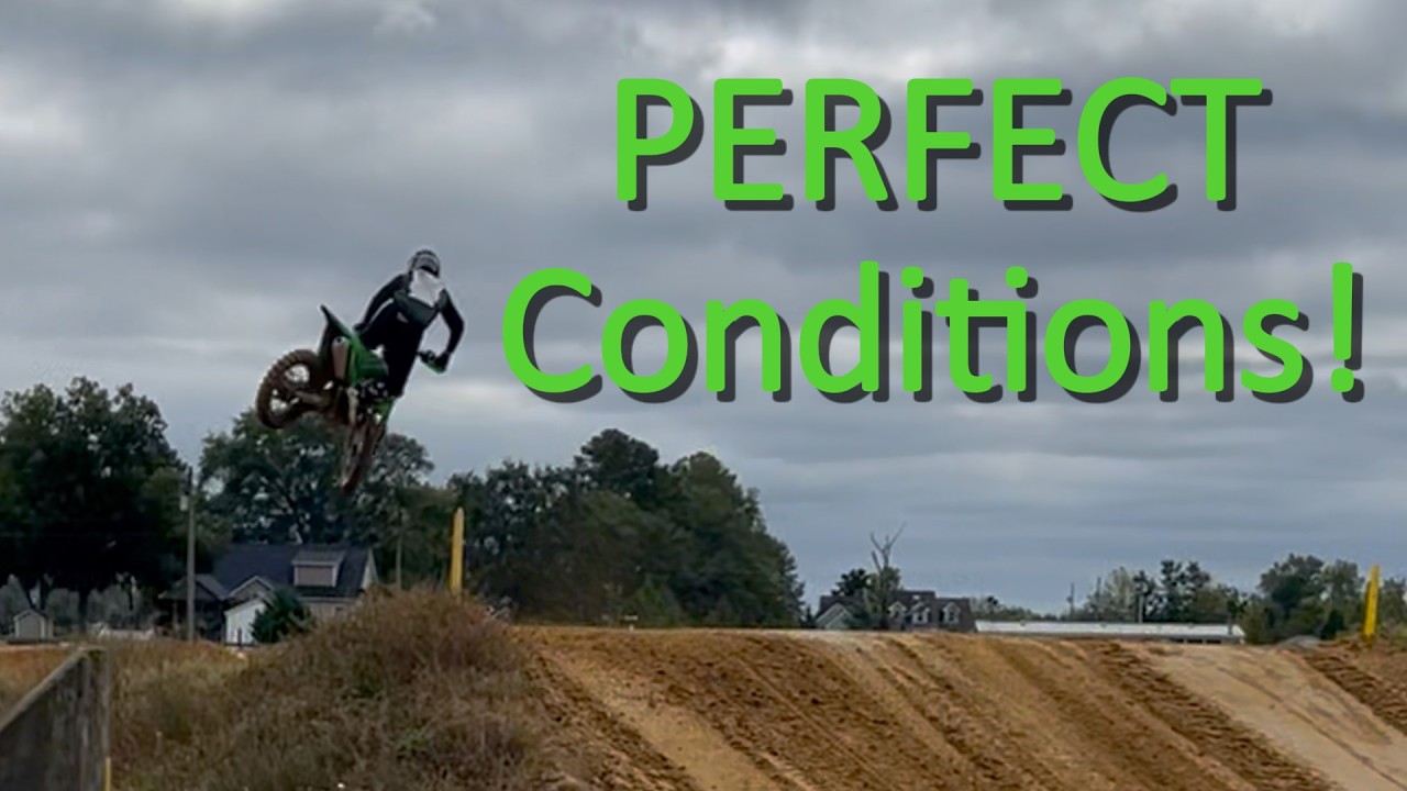 Motocross CONDITIONS to DIE FOR!🔥