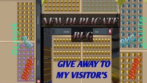 New Duplicate Glitch in Skyblock,(Blockman Go) Give Away /Version 2.11.1/👈👀😍💯