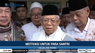 Maruf Amin Dorong Santri Berani Jadi Pemimpin
