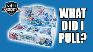 WHAT Did I Pull ??? Disney Lorcana Winterspell Booster Box Opening