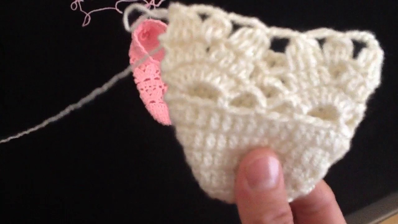 Lale 🌷 Desenli Patik Yapılışı