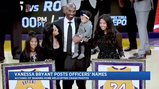 Vanessa Bryant Releases Names Of Deputies Who Shared Photos