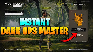 How to unlock DARK OPS MASTER Calling Card Instantly - Black Ops Cold War Glitch *PATCHED*