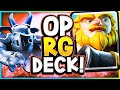TOP LADDER PUSH with BEST RG DECK! - CLASH ROYALE