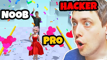 DressUp Run - NOOB VS PRO VS HACKER