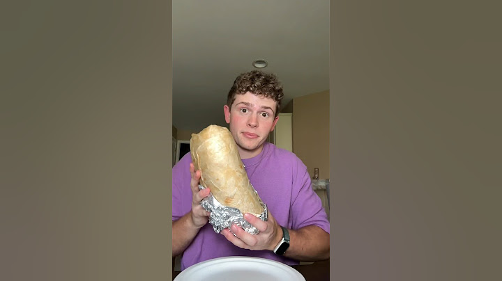 I Ordered The World’s BIGGEST Chipotle Burrito!