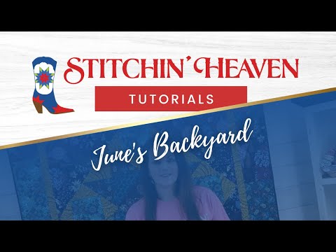 June's Backyard | Quarter Square Triangle Tutorial